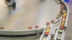 Drehtisch Durchmesser 1500 mm als Ausschleusung